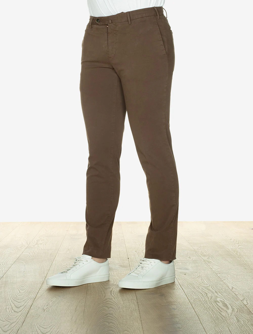 Cotton Chino Brown - Image 2