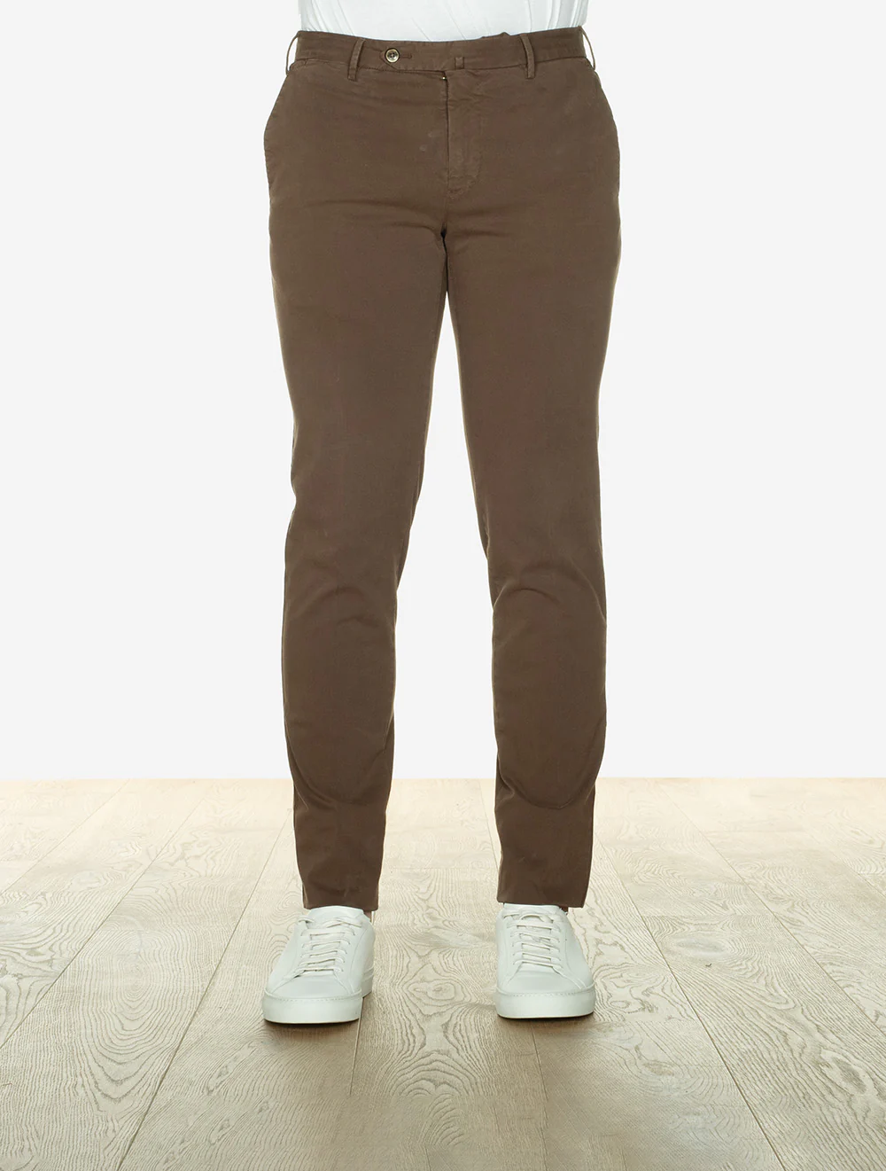 Cotton Chino Brown - Image 3