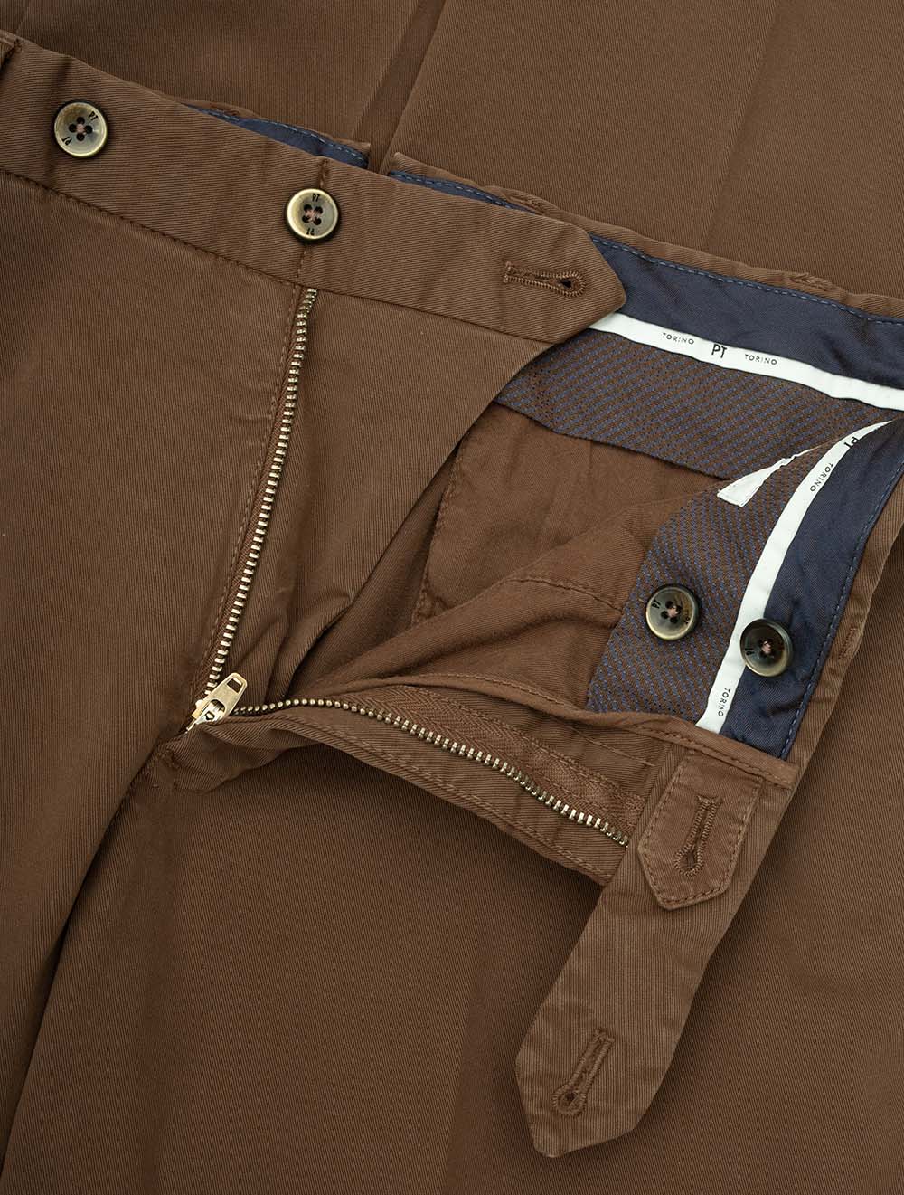 Cotton Chino Brown - Image 6