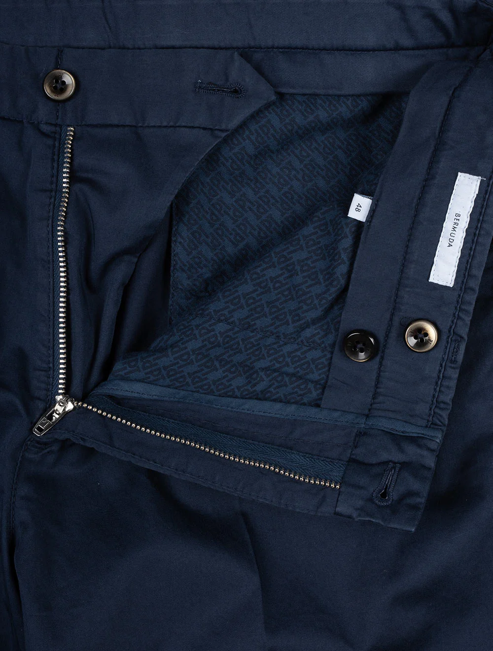 Cotton Shorts Navy - Image 6