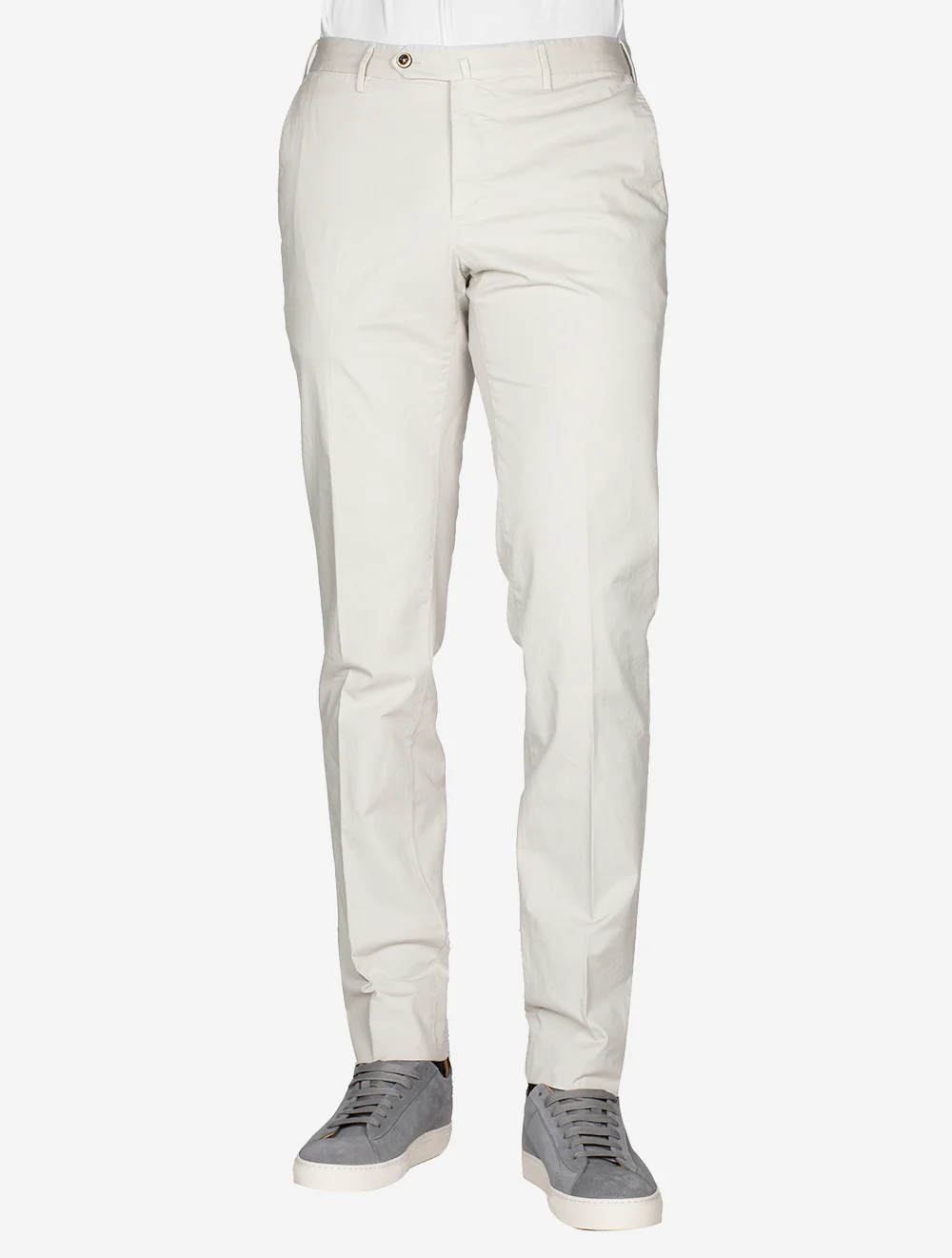 Light Stretch Gabardine Trouser Stone - Image 2
