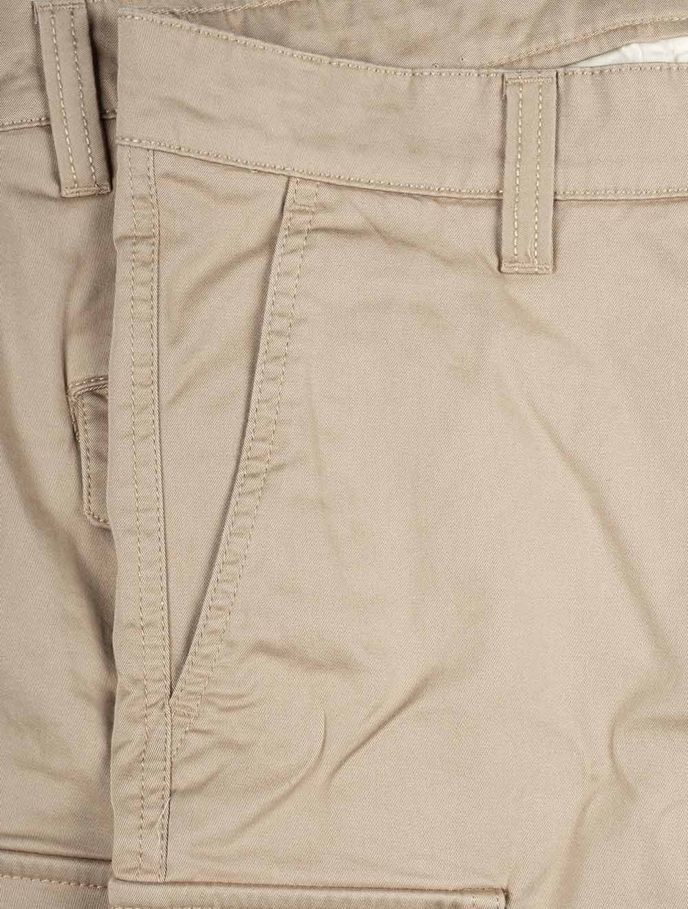 Regular Fit Classic Cargo Shorts Dark Khaki - Image 5