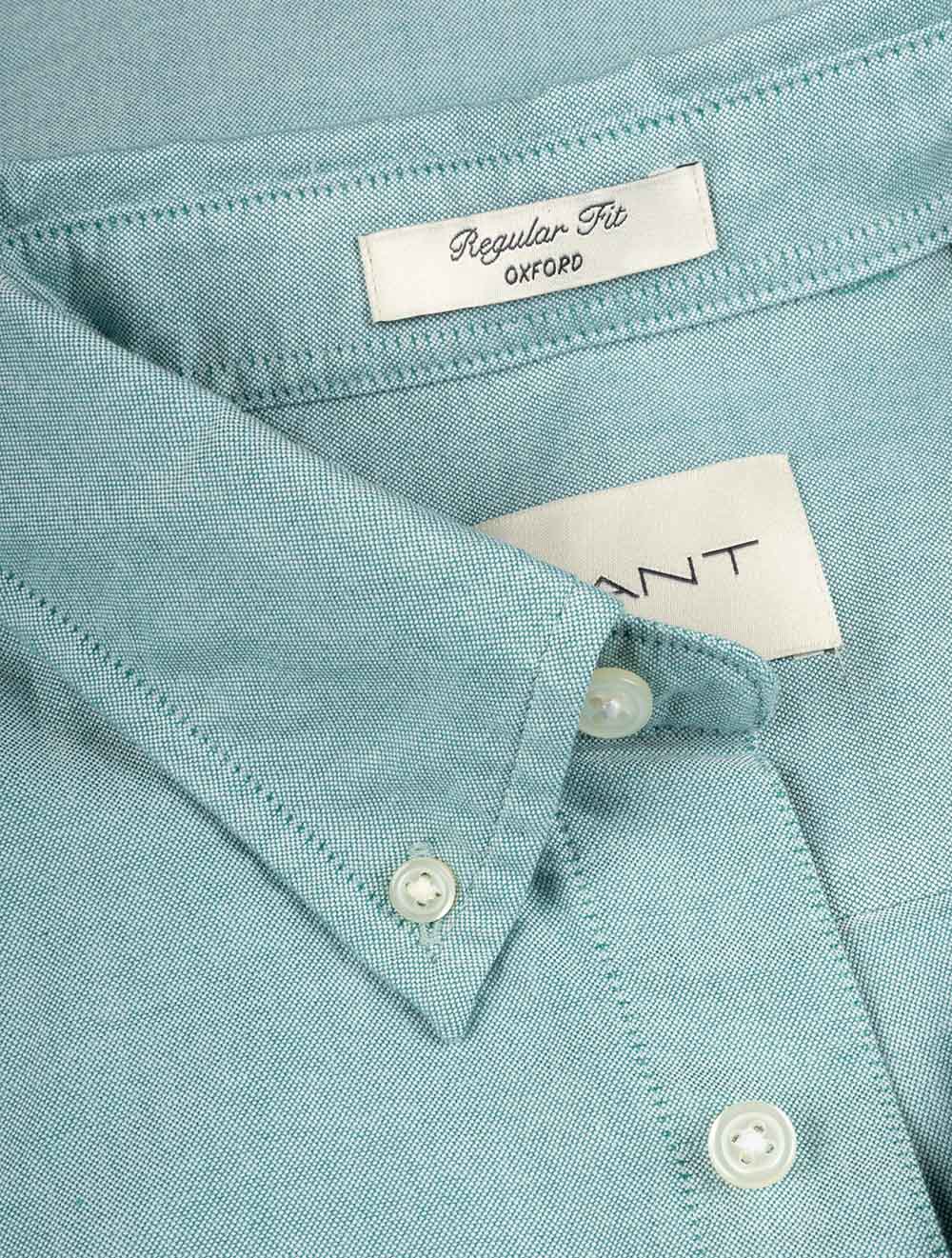 Classic Oxford Short Sleeve Shirt Botanical Hue - Image 6