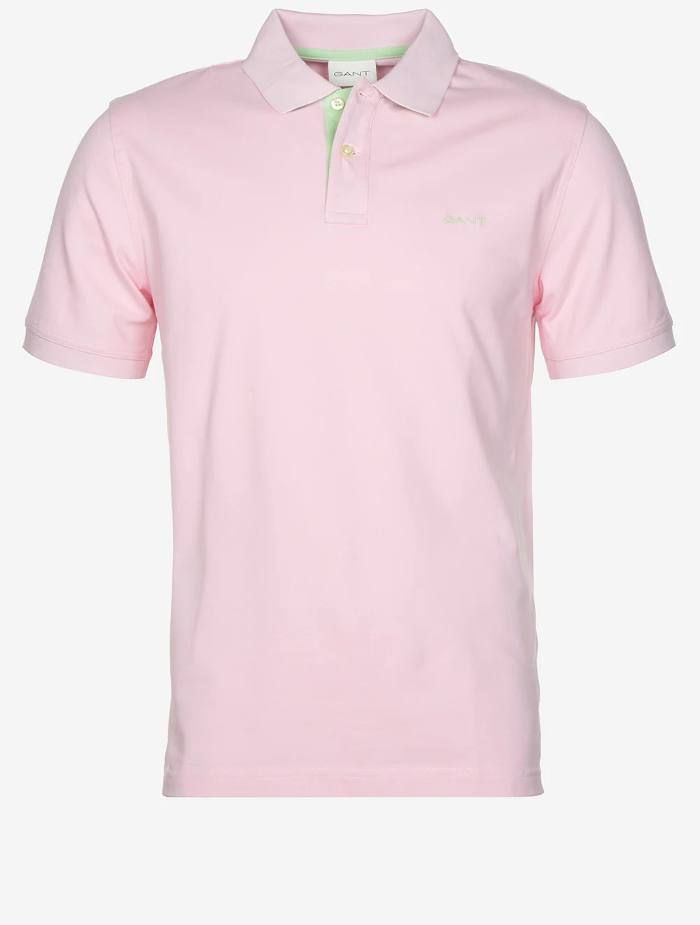 Contrast Short Sleeve Piqué Regular Fit Polo Shirt California Pink