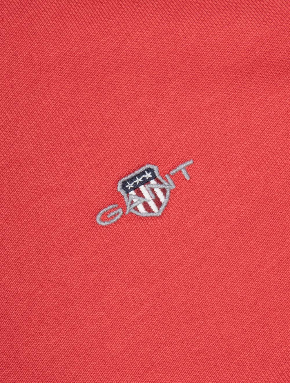 Regular Shield Half Zip Sweat Rose Red - Image 3