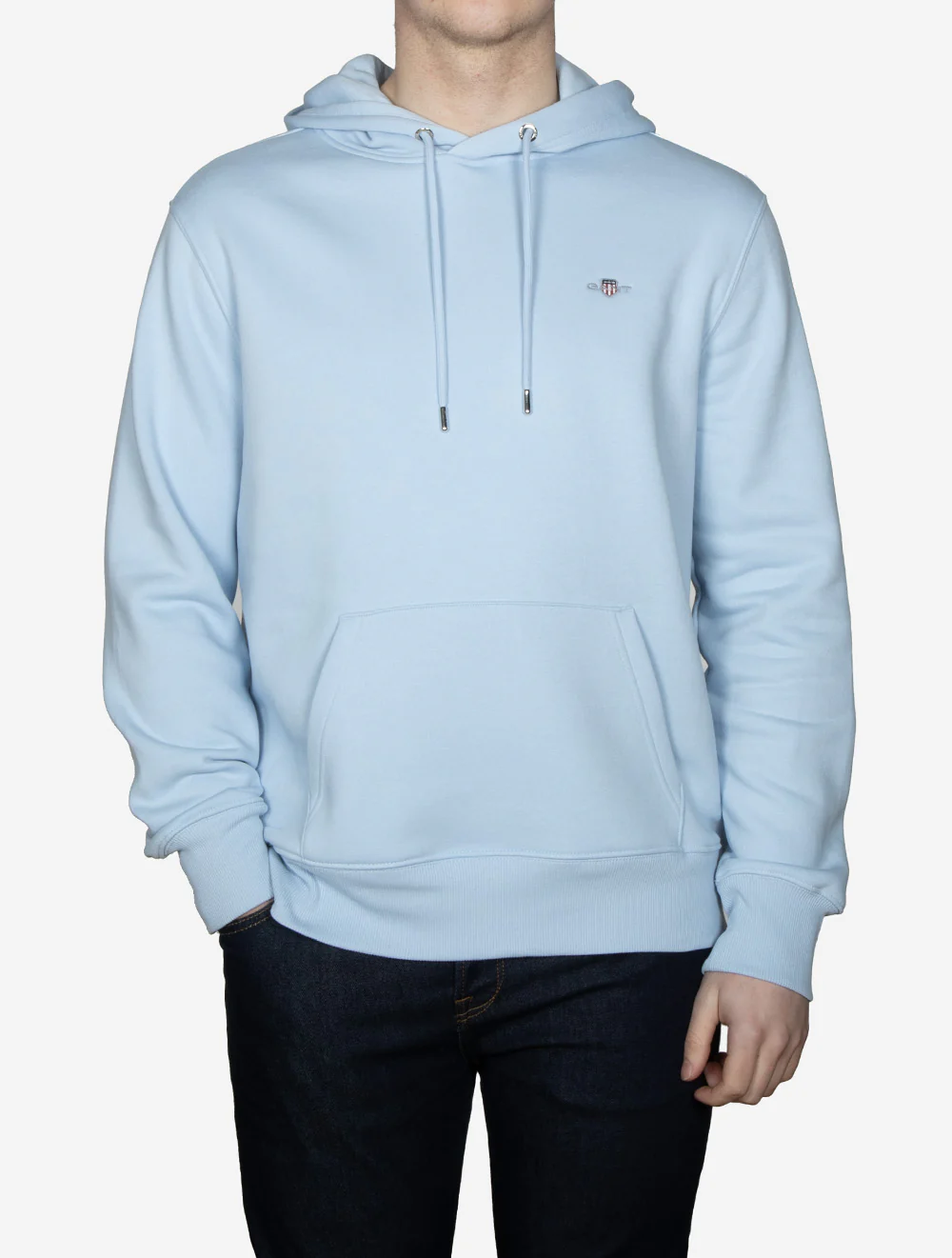 Regular Fit Shield Hoodie Fresh Blue - Image 2