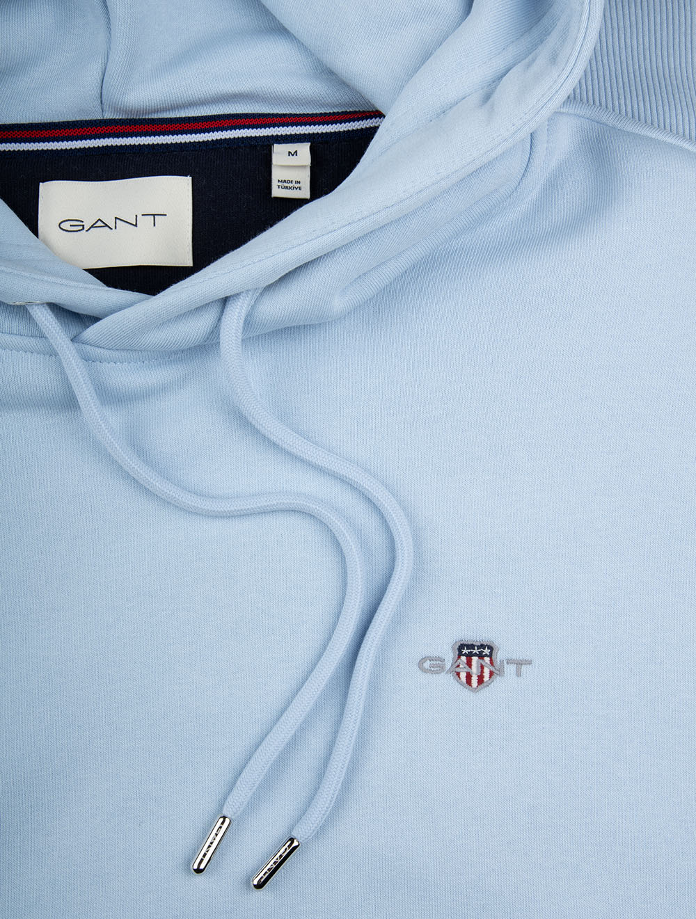 Regular Fit Shield Hoodie Fresh Blue - Image 4