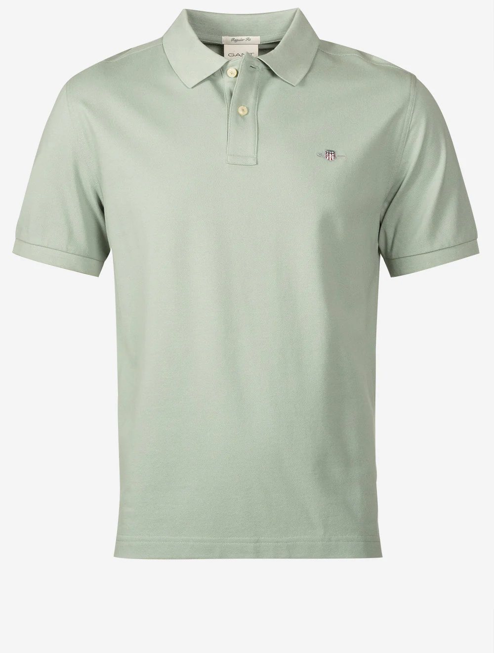 Regular Shield Piqué Polo Ceramic Grey