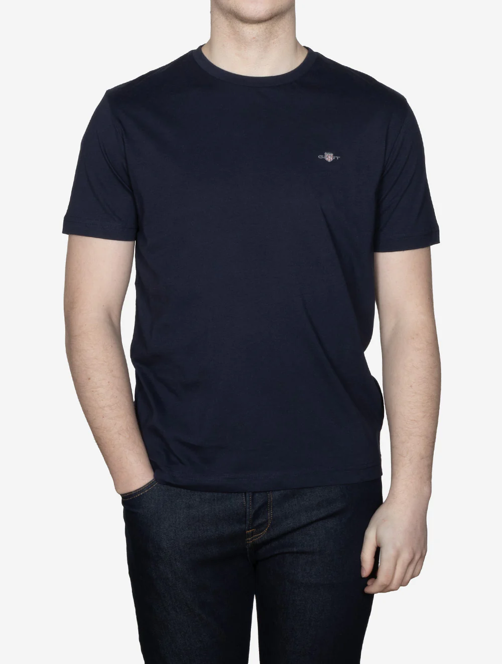 Regular Shield Short Sleeve T-Shirt Evening Blue - Image 2