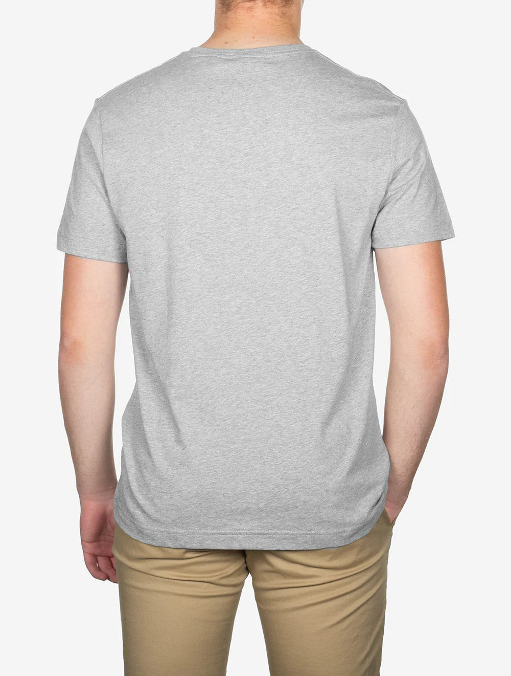 Regular Shield Short Sleeve T-Shirt Grey Melange - Image 3