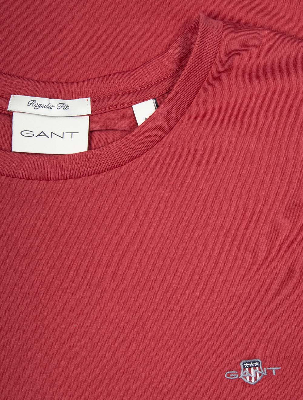 Regular Shield Short Sleeve T-Shirt Muted Red - Image 2