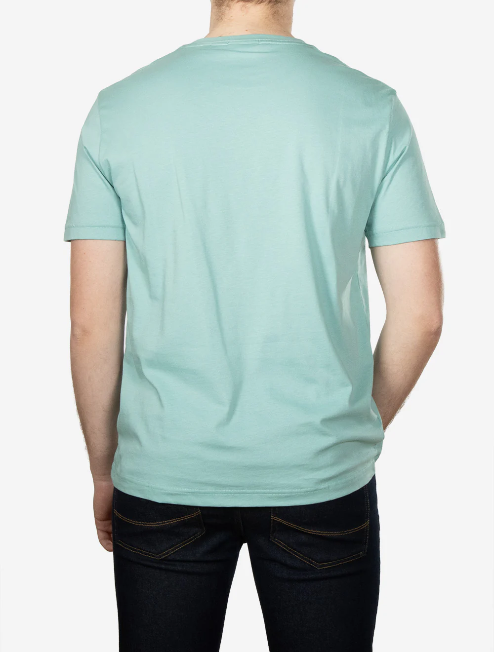 Regular Shield Short Sleeve T-Shirt Muted Turquoise - Image 3