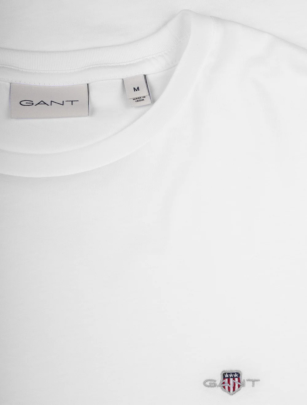 Regular Fit Shield Short Sleeve T-Shirt White - Image 5