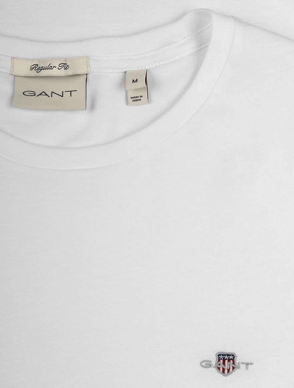 Regular Shield Short Sleeve T-Shirt White - Image 4