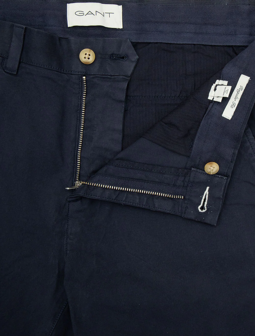 Regular Sunfaded Chino Shorts Evening Blue - Image 6