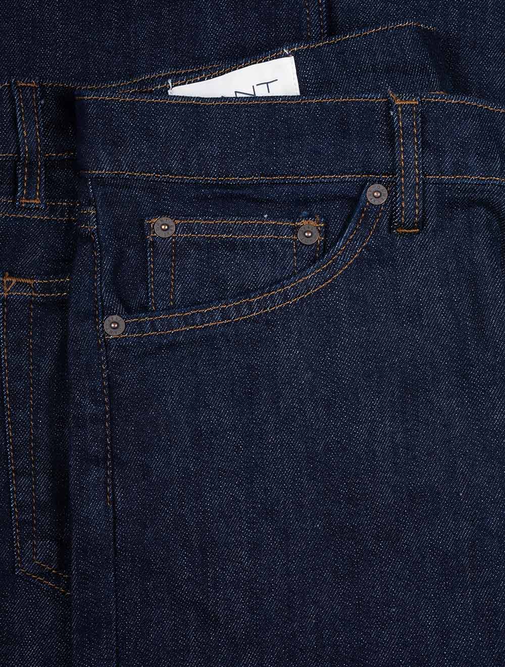 Regular Fit Jeans Dark Blue - Image 5