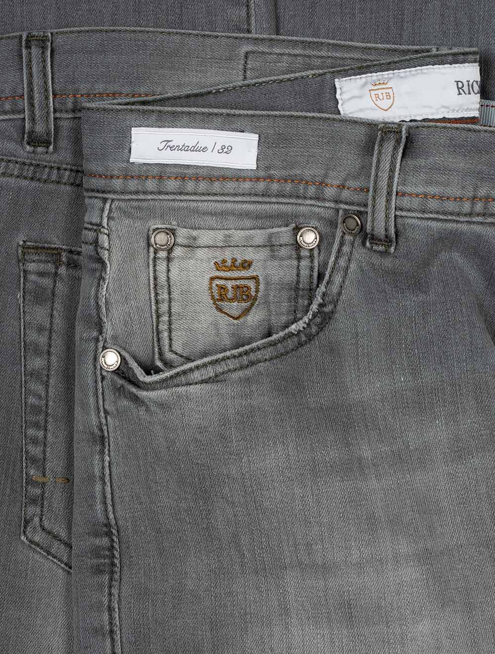 Tokyo Icon 5 Pocket Jean Grey - Image 4