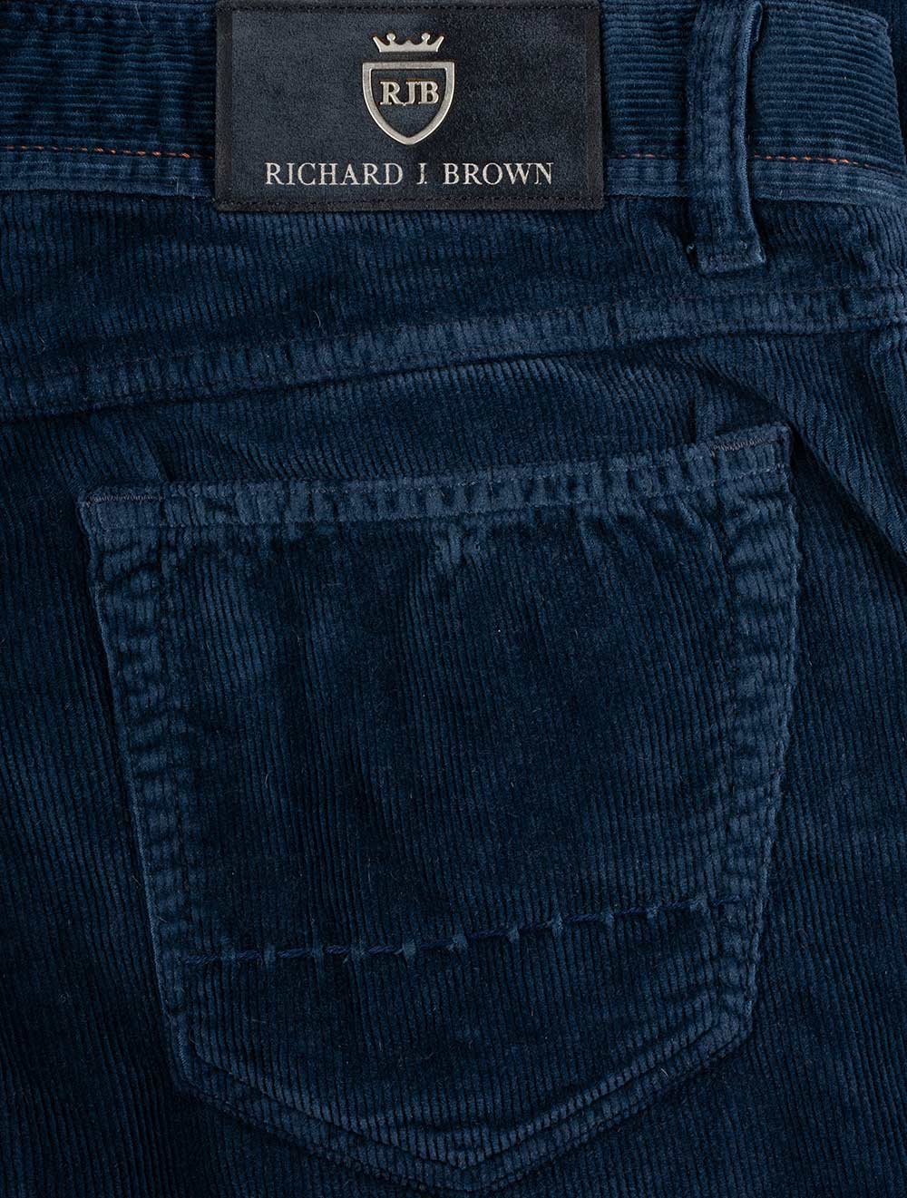 Luxury Cotton Cashmere Cord Blue - Image 4