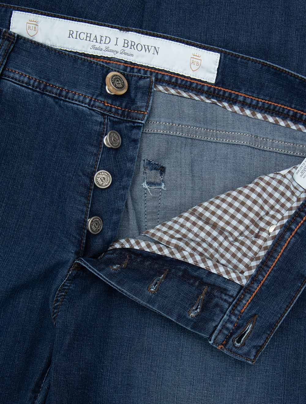 Tokyo Icon Jeans- Denim Blue - Image 2