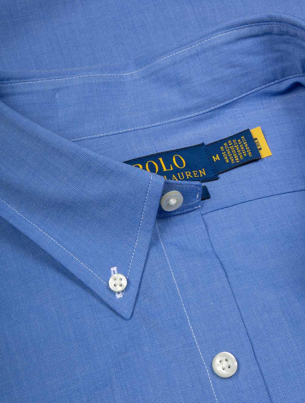 Buttondown Poplin Shirt Blue - Image 4