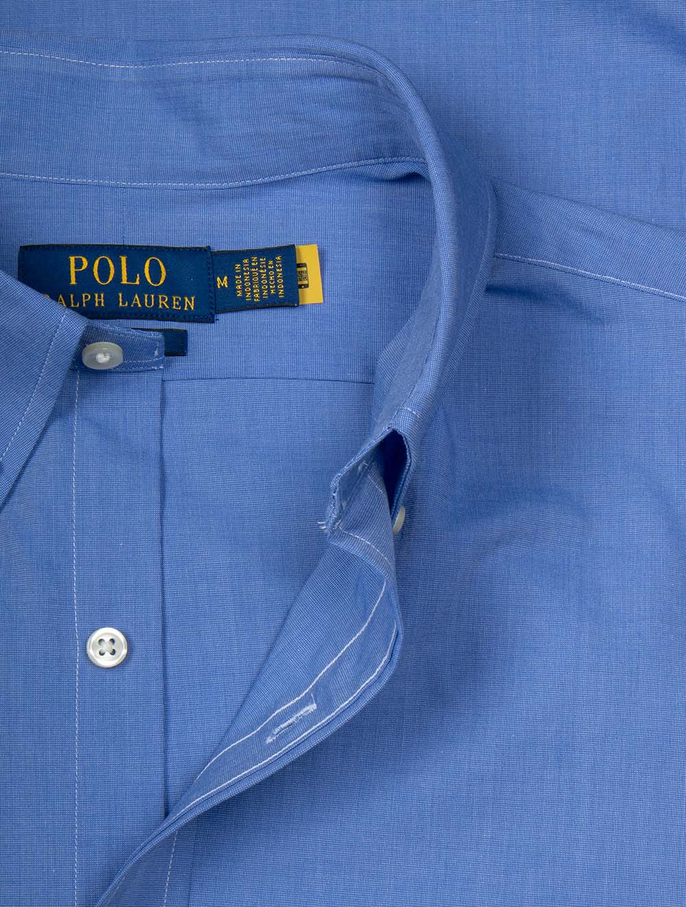 Buttondown Poplin Shirt Blue - Image 5