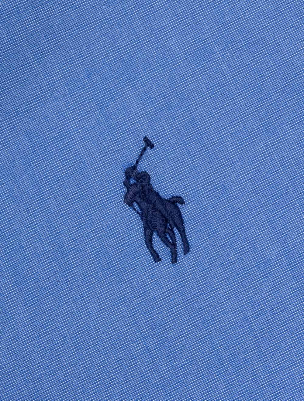 Buttondown Poplin Shirt Blue - Image 6