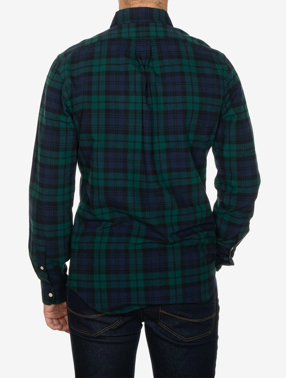 Brushed Oxford Check Shirt Multicoloured - Image 3