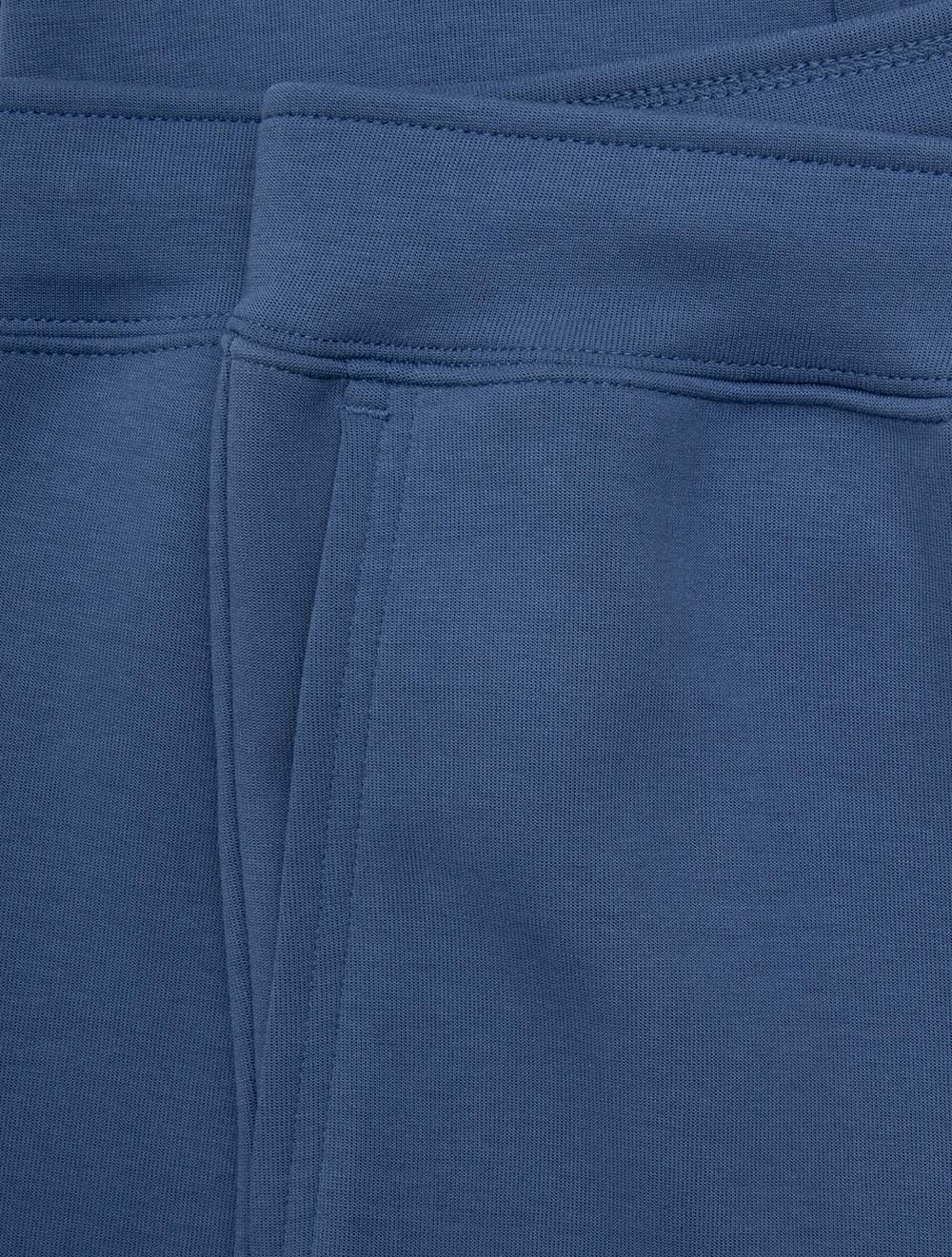 Double Knit Jogging Bottom Blue - Image 3