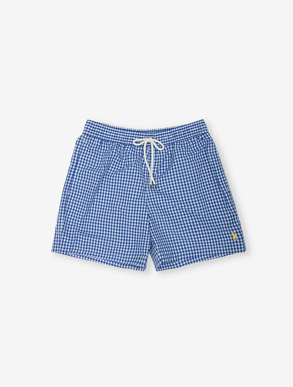 Gingham Swimming Shorts Blue