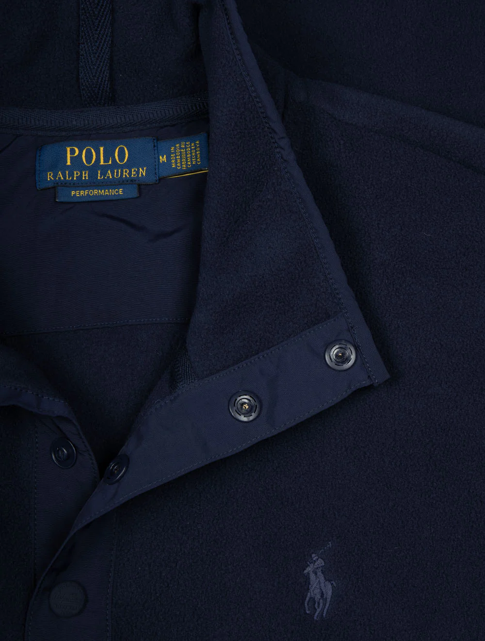 Magic Poly Fleece Navy - Image 4