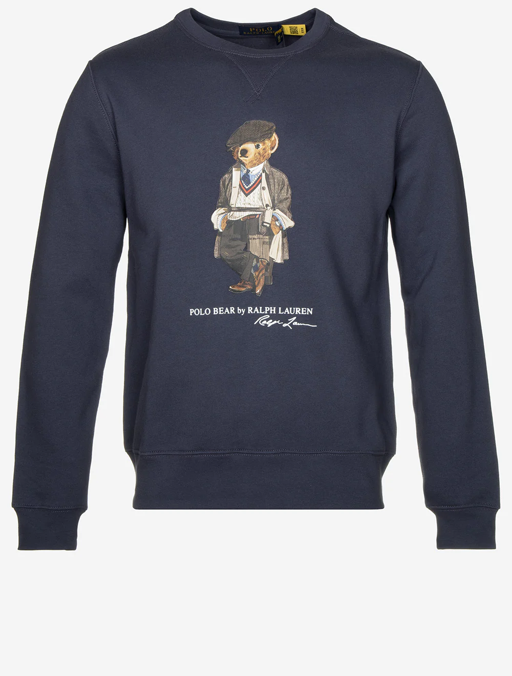Polo Bear Fleece Pullover Blue
