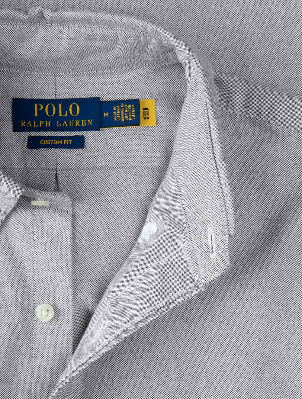The Iconic Oxford Shirt Grey - Image 4