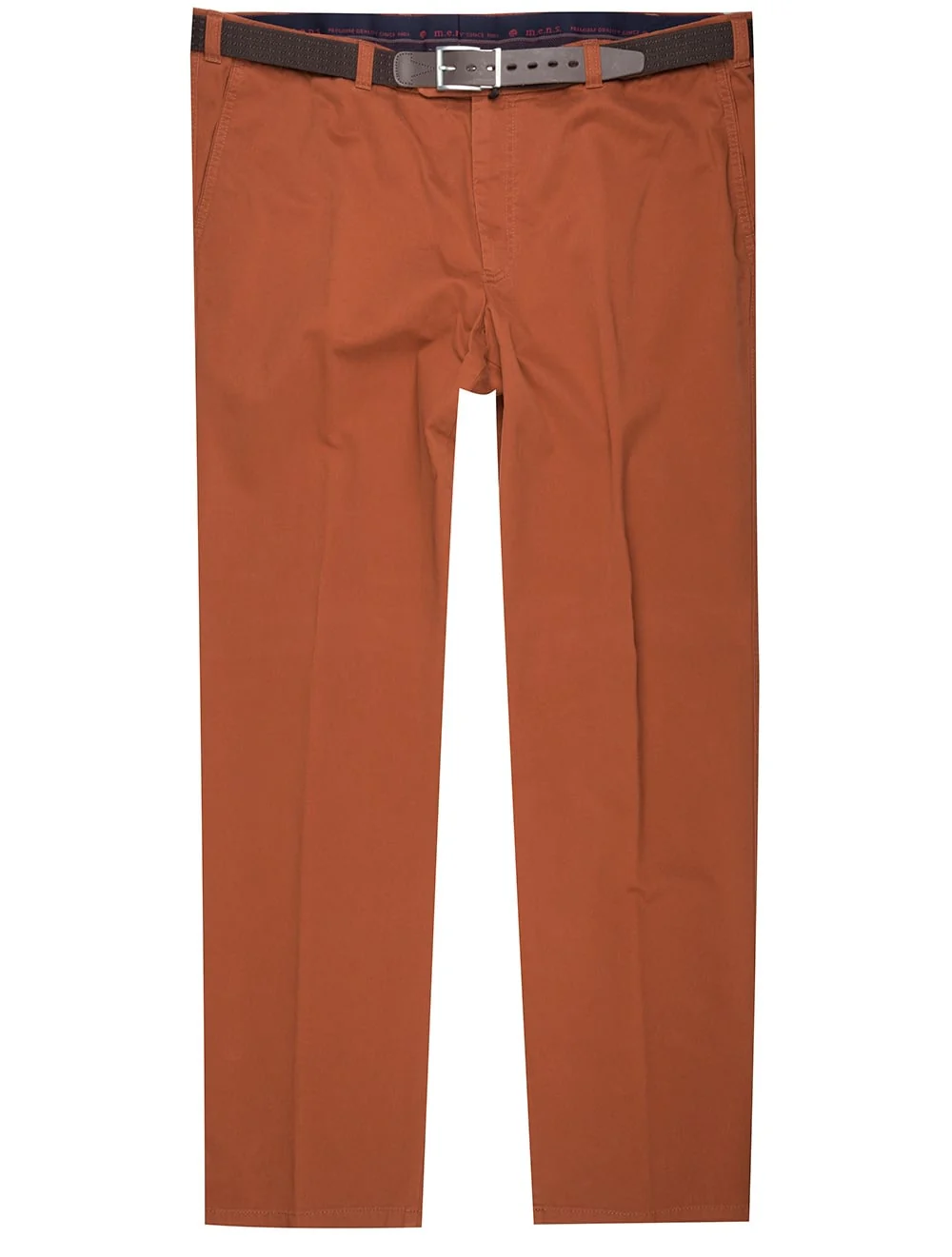 Rust Cotton Trousers Rust - Image 2