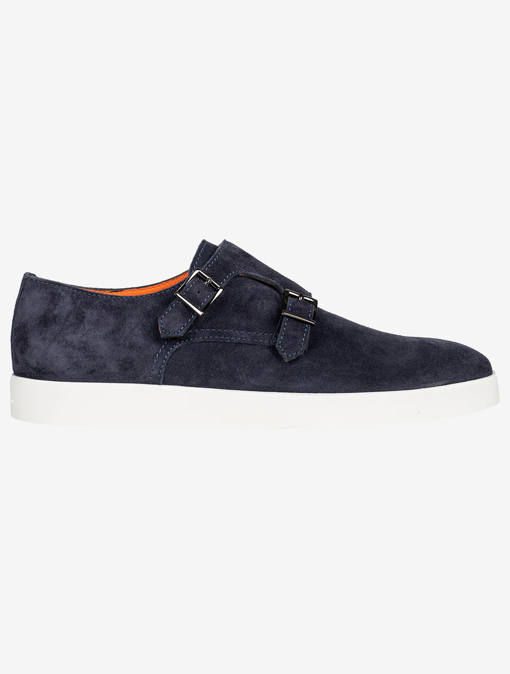 Double Monk Suede Shoe Blue - Image 3