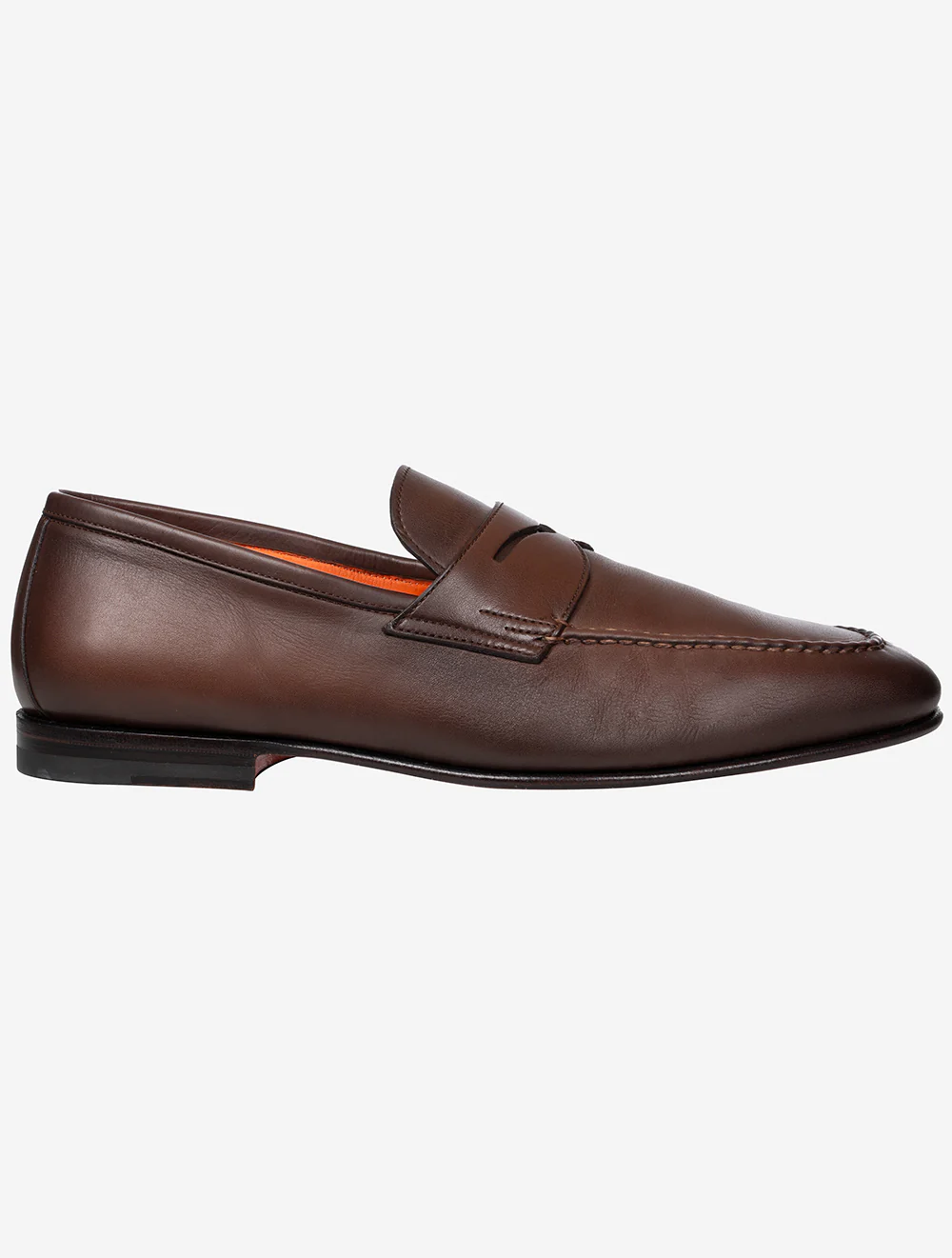 Soft Leather Penny Loafer Dark Brown - Image 3