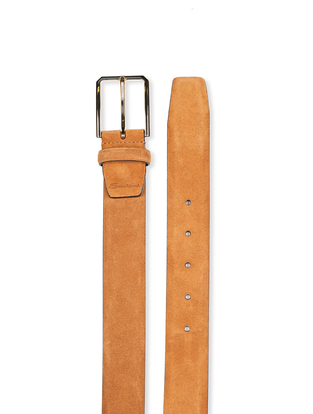 Suede Belt Light Brown - Image 2