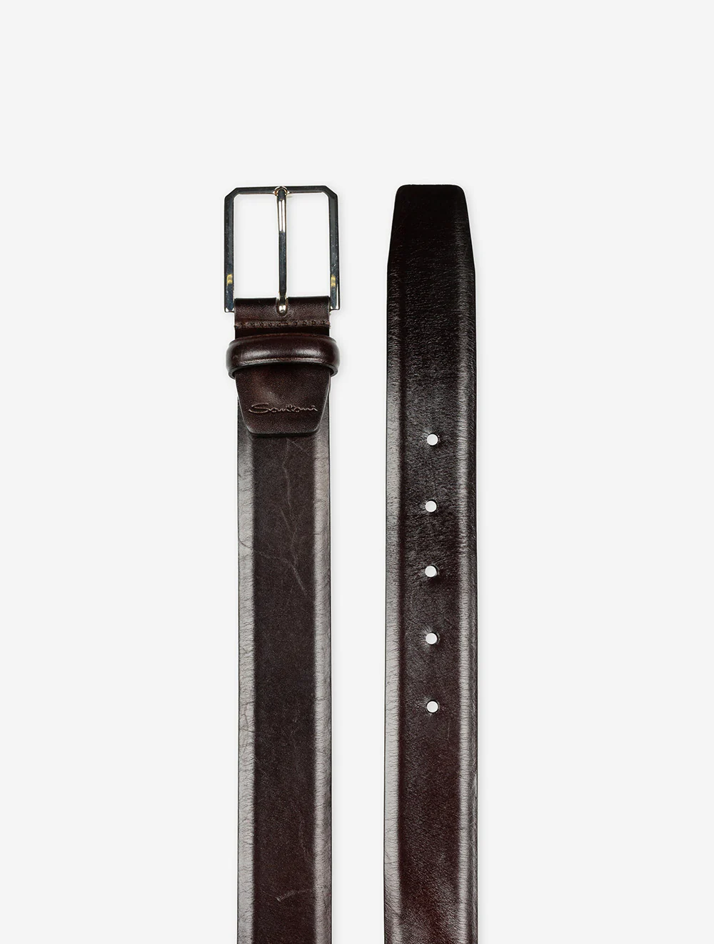 Leather Belts Brown - Image 2