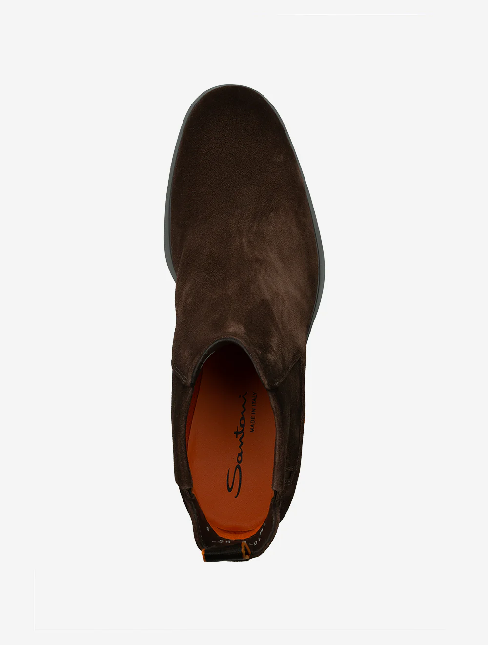 Suede Chelsea Boot Brown - Image 5