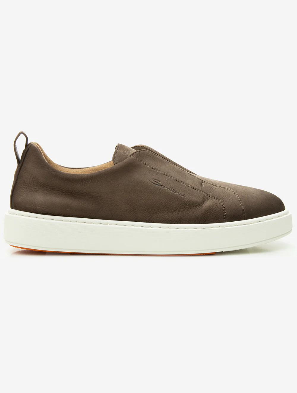 Suede Slip-On Sneaker Grey - Image 3