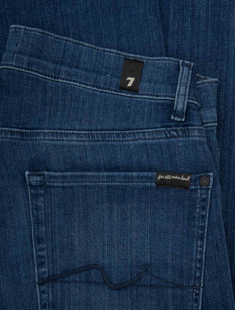 Slimmy Luxe Performance Plus Jeans Mid Blue - Image 4