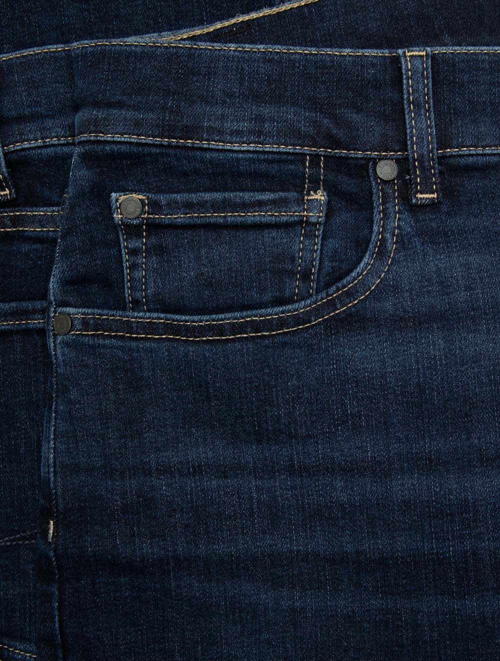 Slimmy Luxe Performance Jeans Mirror Navy - Image 3