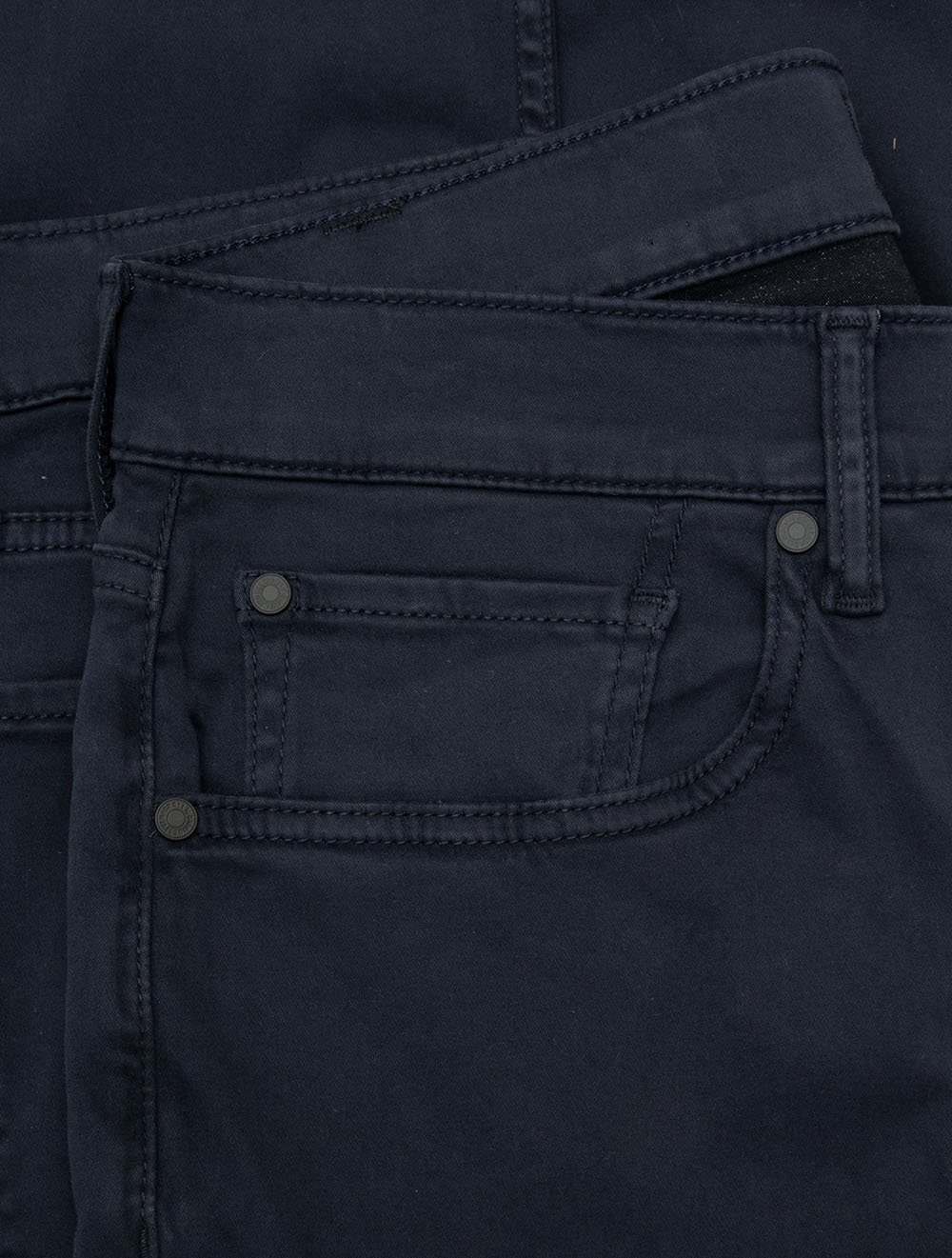 Slimmy Luxe Performance Stretch Jeans Navy - Image 5