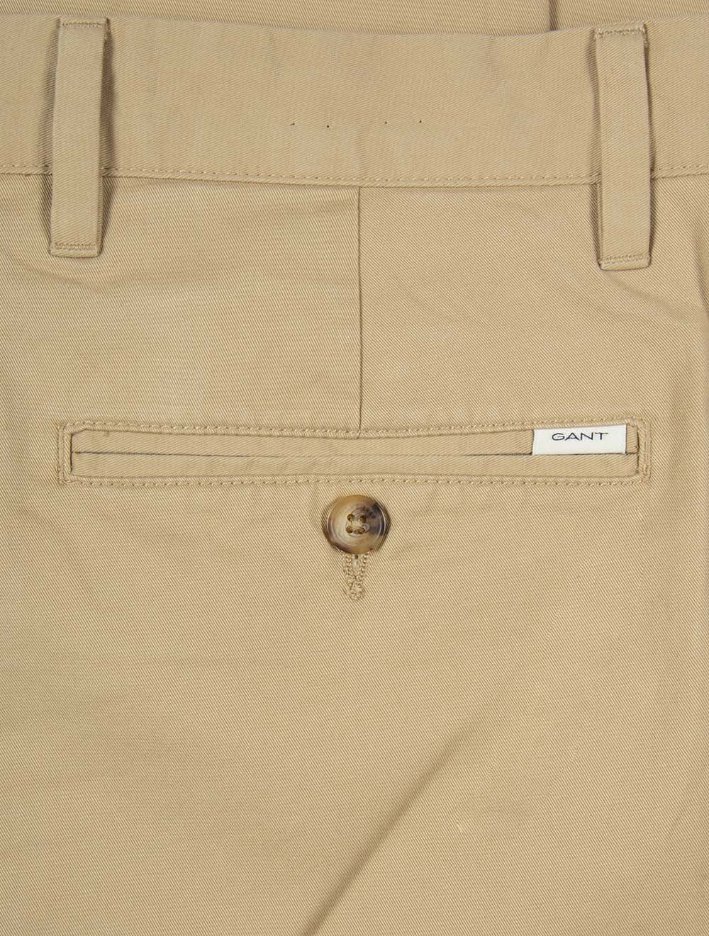 Slim Classic Chinos Dark Khaki - Image 2