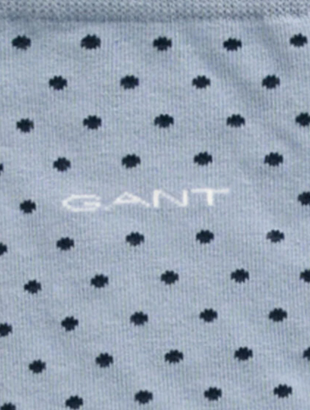 Stripe Dot Rib Socks 3 Pack Dusty Blue Sea - Image 2