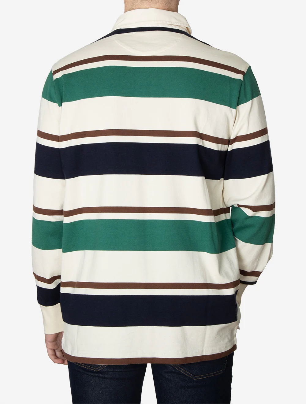 Striped Heavy Rugger Cream - Image 3