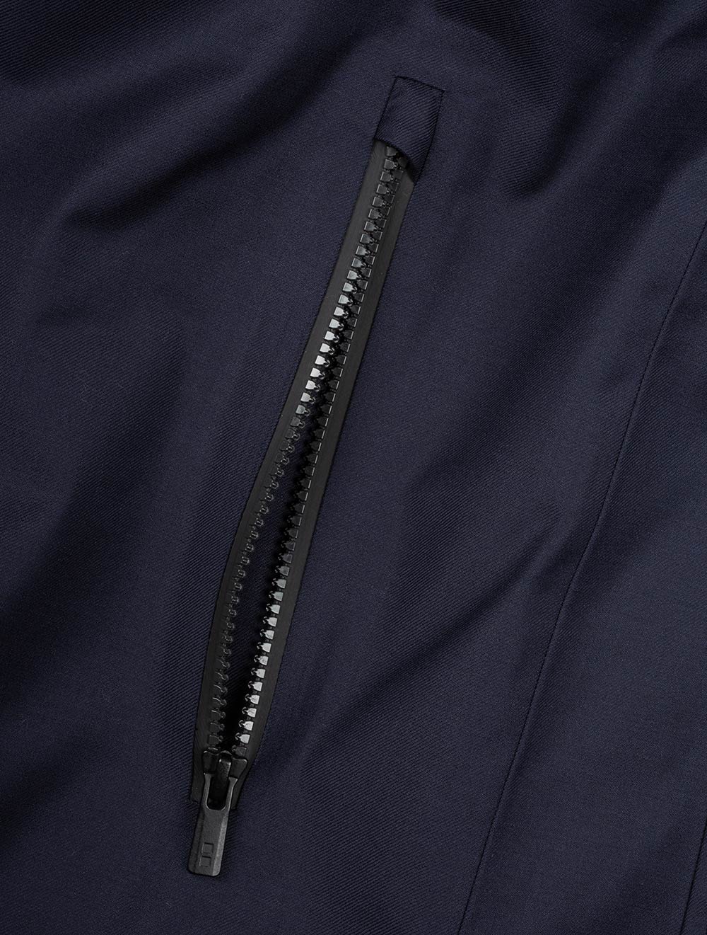 Savile Coat Wool Navy - Image 6