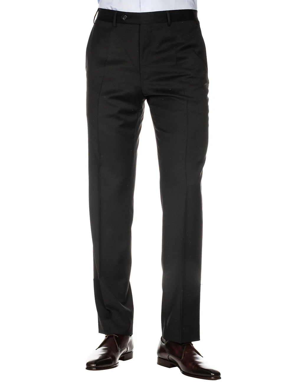 Wool Formal Trousers Black - Image 2