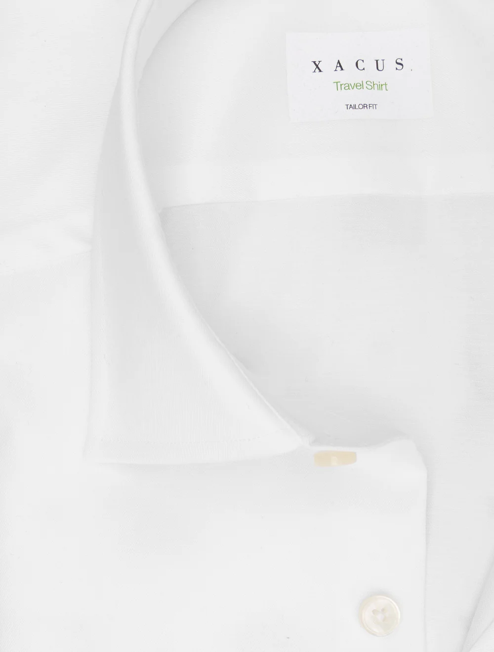 Travel Shirt Tailor Fit Pure White - Image 2